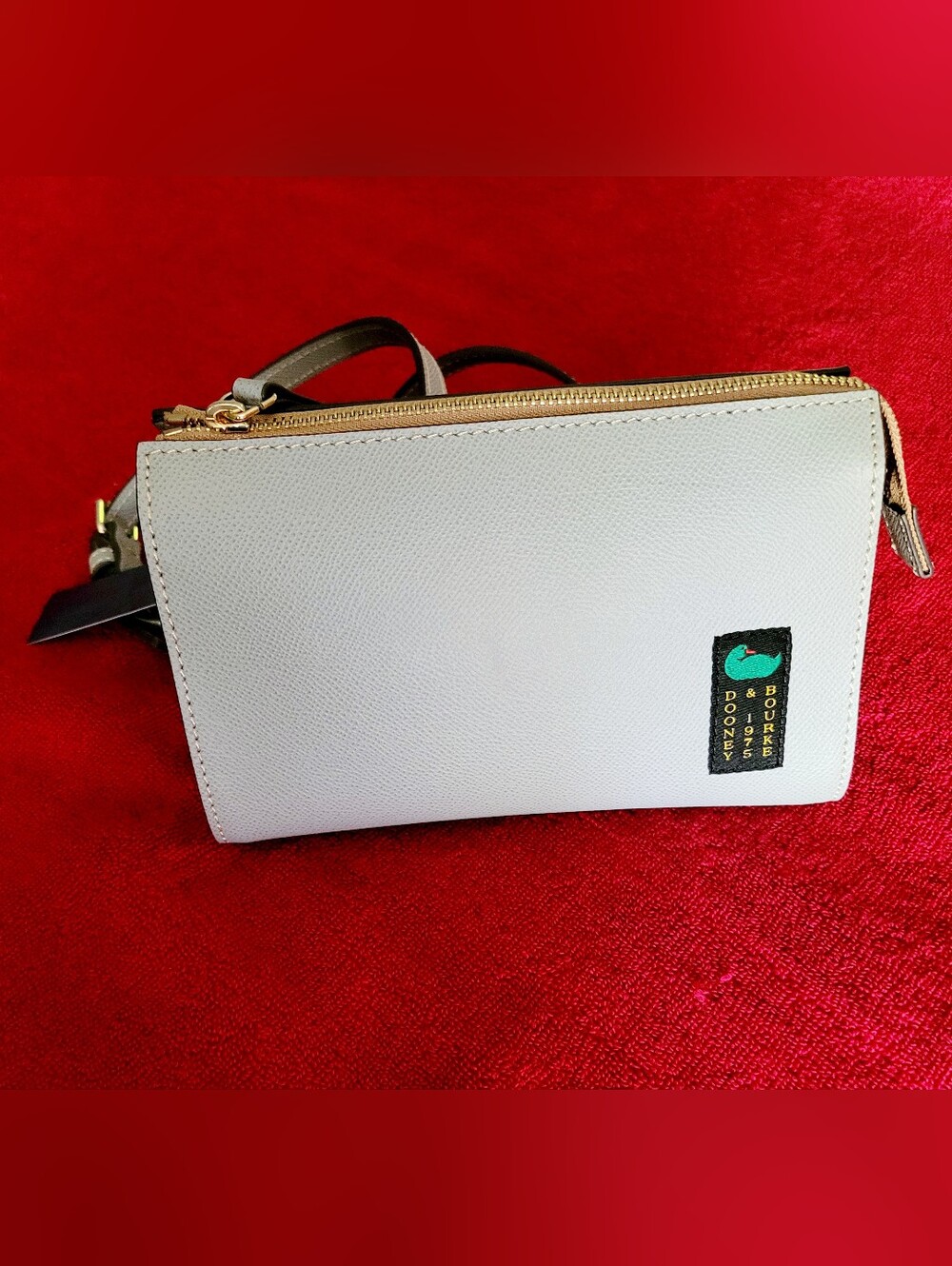 Dooney & Bourke Grey Alpine Janine Crossbody 20